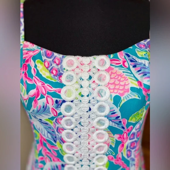 🌸Lilly Pulitzer🌸 Shelli Stretch Dress Size (4) NWOT - Picture 4 of 11